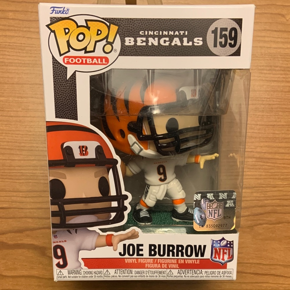 Funko Pop! NFL Cincinnati Bengals Joe Burrow #159